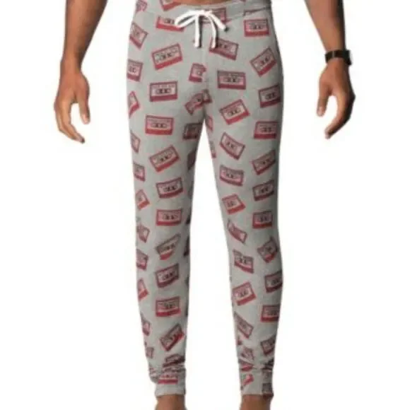 Saxx Men'sS Lust For Life Snooze jogger Grey Snooze Pull on Pants Size Small